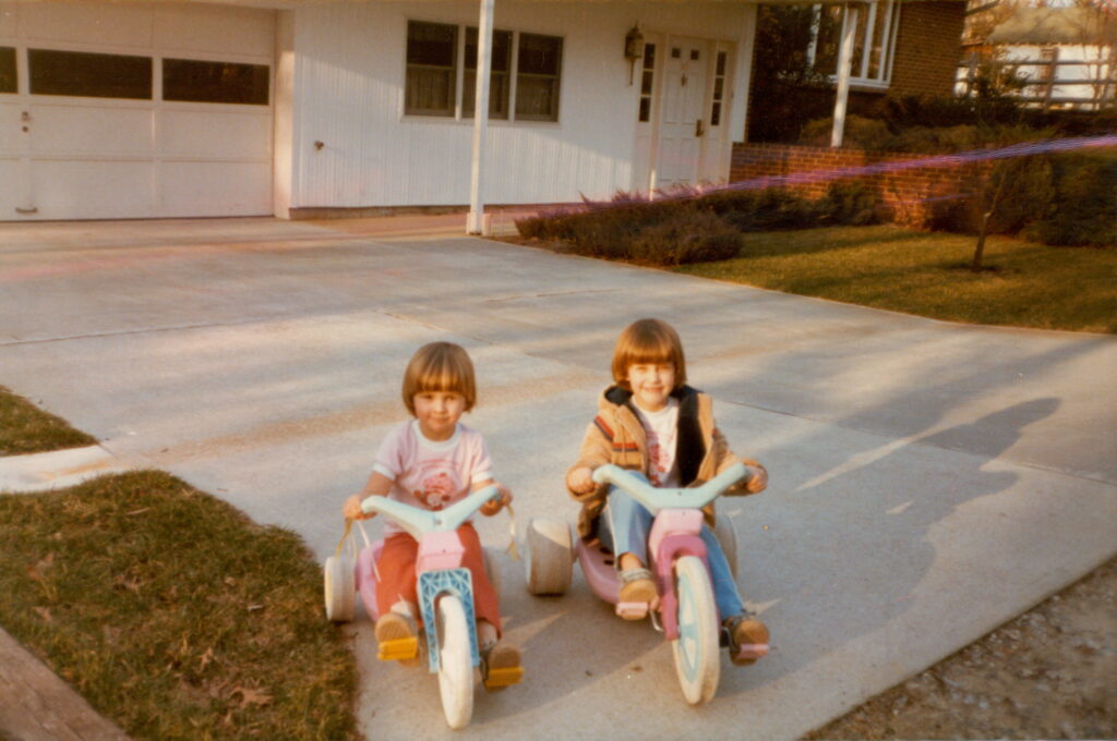 Kristen and her sister