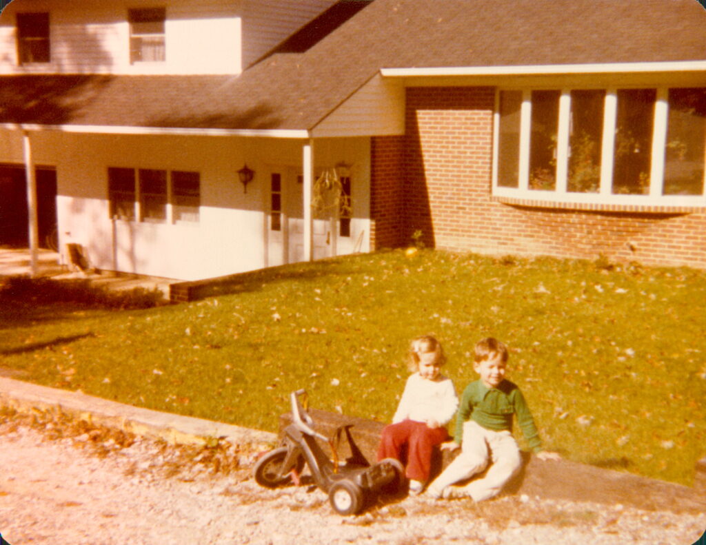 Kristen and her brother