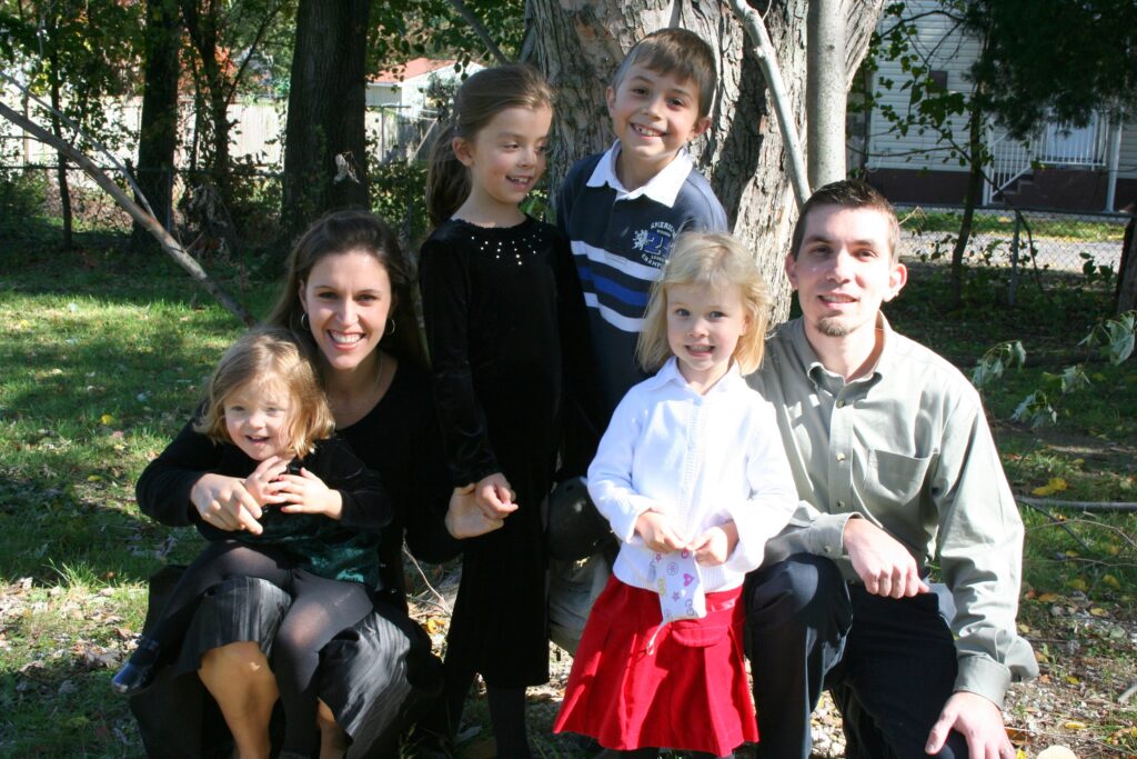 Kristen and family