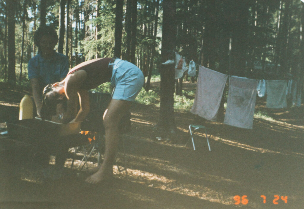 Kristen camping