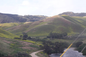 California rolling hills