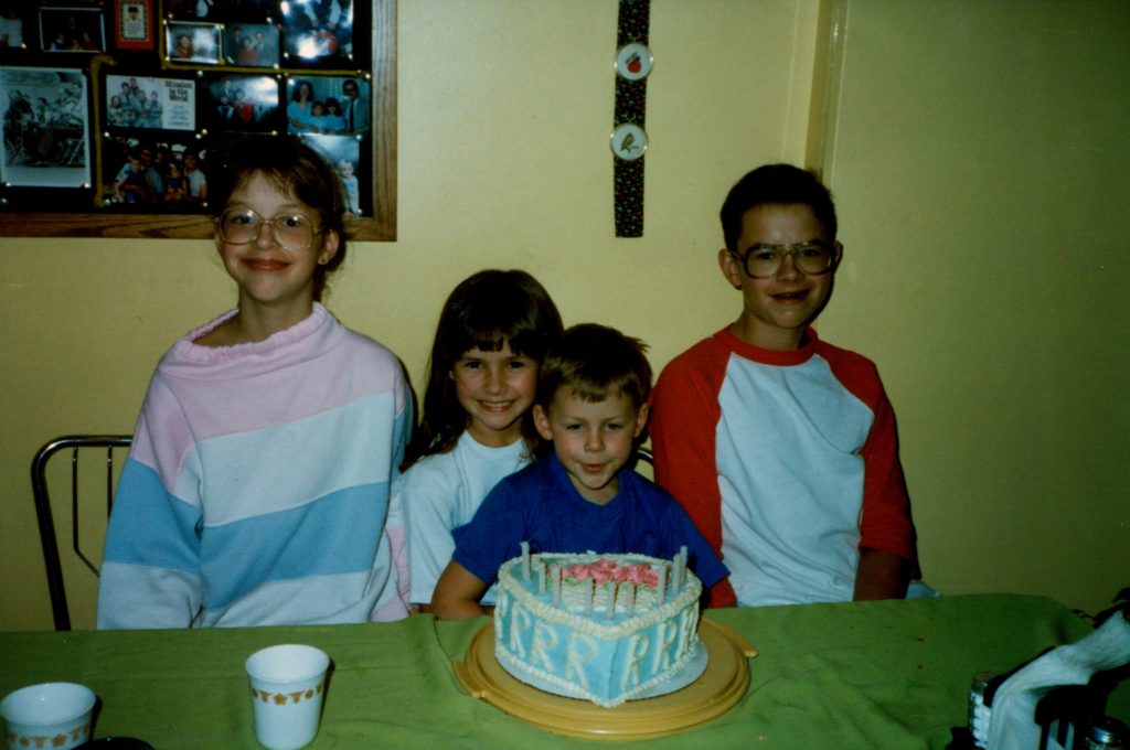 Kristen and her siblings