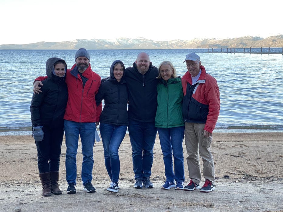 Kristen and her family