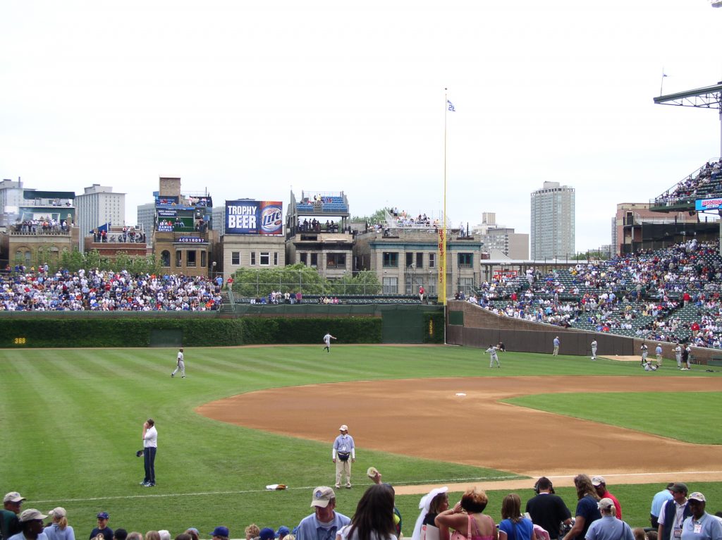 Wrigley Field view