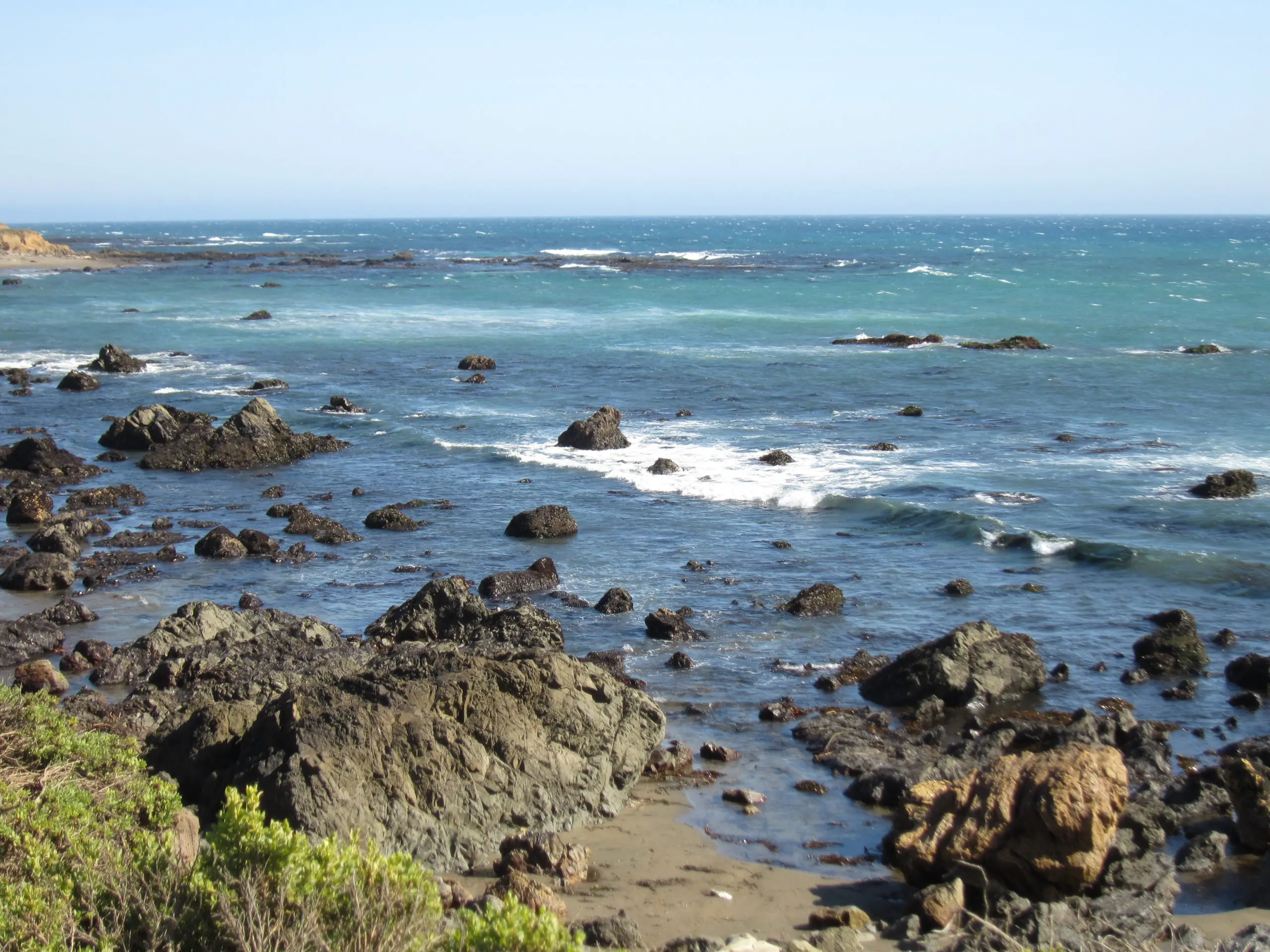 California coast view.