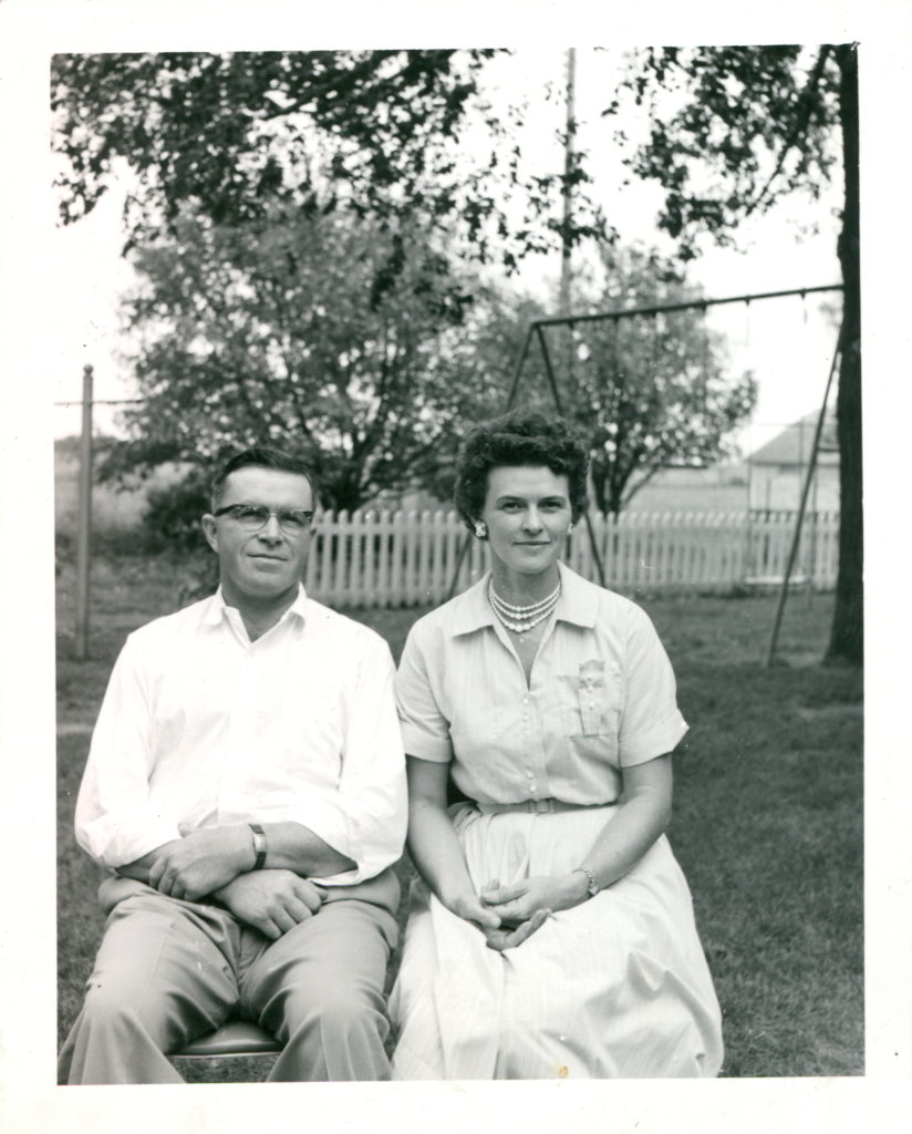 Kristen's grandma and grandpa.