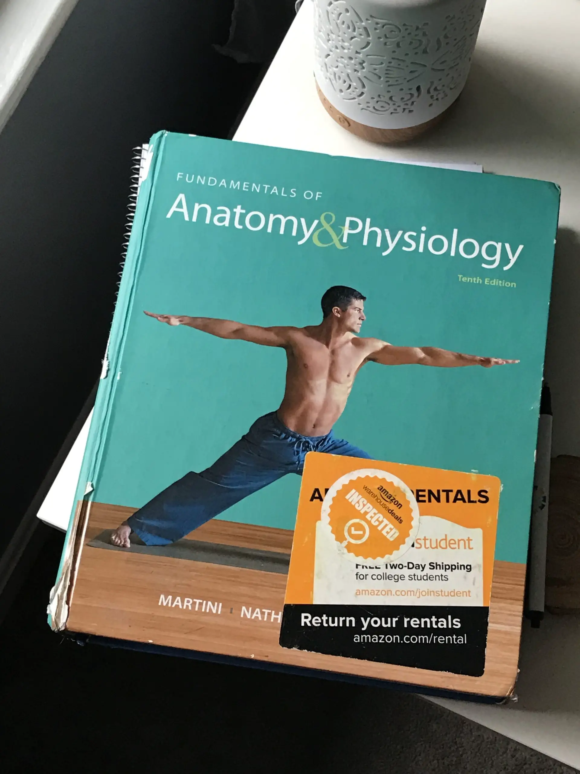 Anatomy and Physiology textbook.